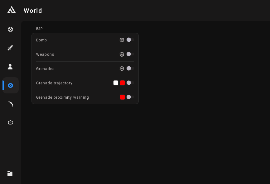 misc menu